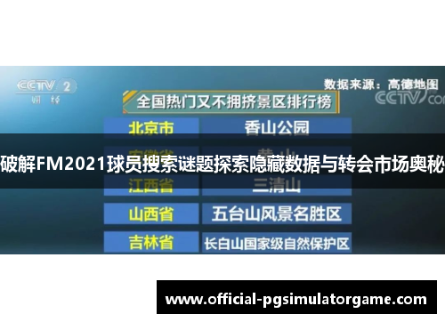 破解FM2021球员搜索谜题探索隐藏数据与转会市场奥秘